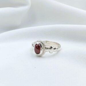 Anillo Circonia Granate