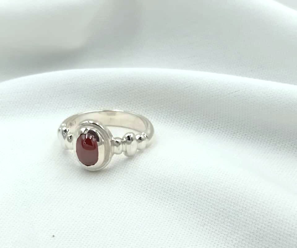 Anillo Circonia Granate - Image 2